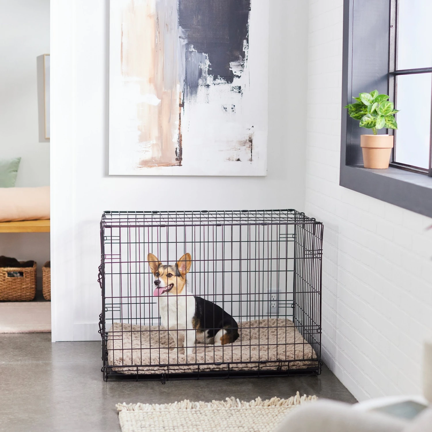 Frisco Swirl Dog Crate Mat - Image 5