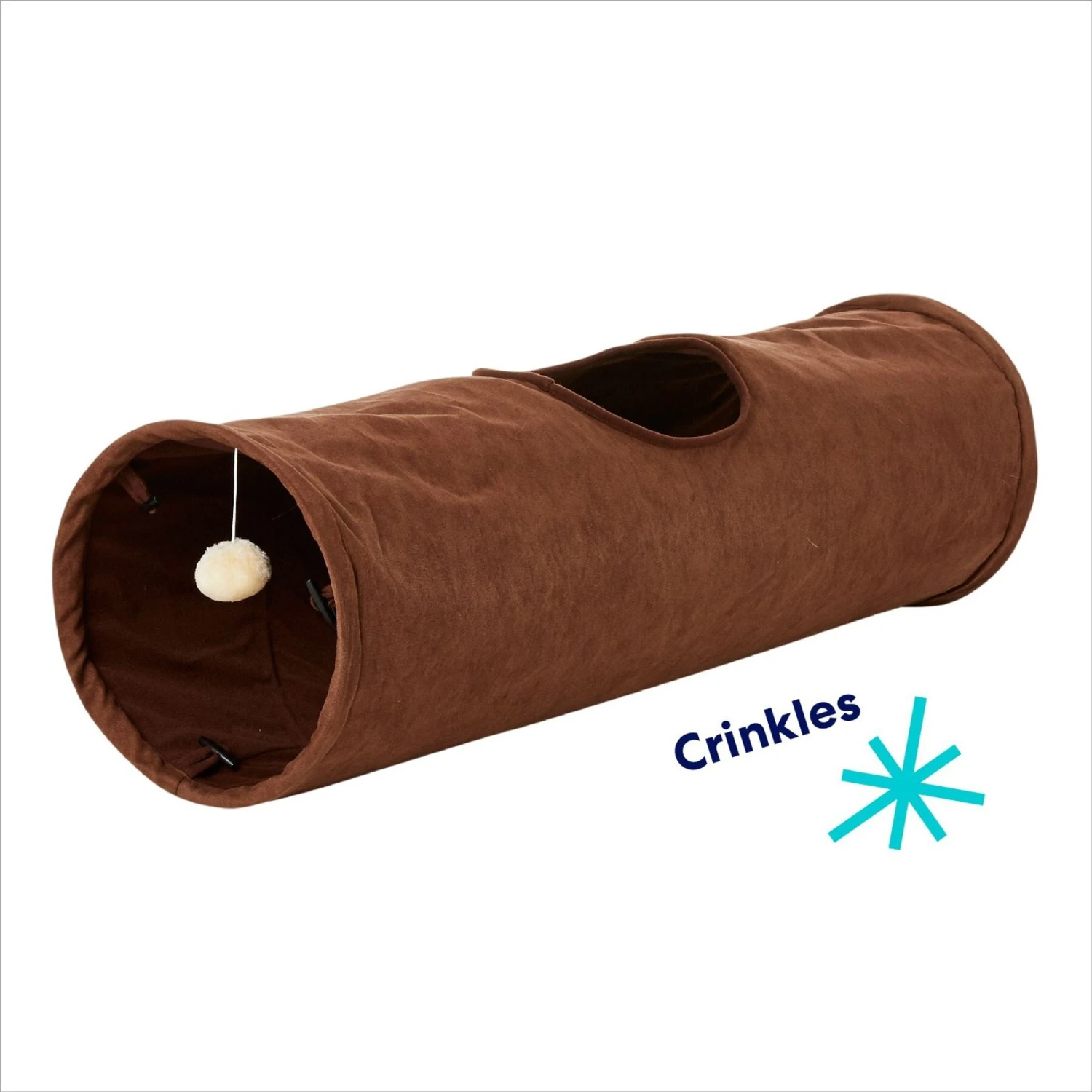 Frisco 35-in Foldable Crinkle Play Tunnel With 1 Window - Image 3
