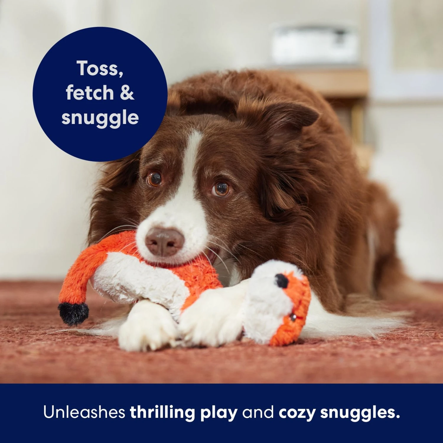 Frisco Fox Skinny Plush Squeaky Dog Toy - Image 5