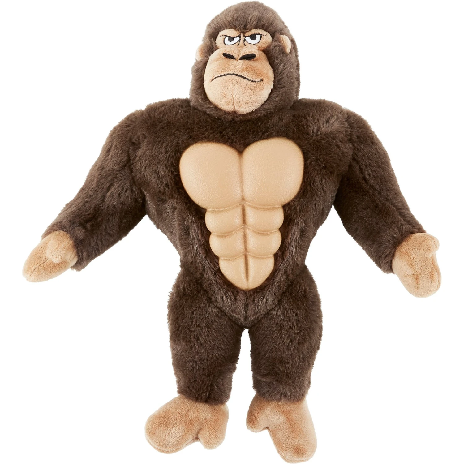 Frisco Gorilla Muscle Plush Squeaky Dog Toy
