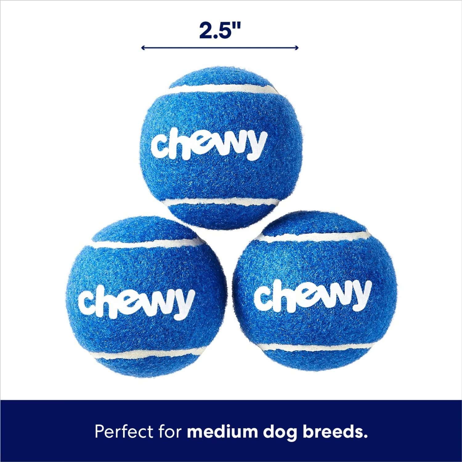 Frisco Chewy Fetch Squeaky Tennis Ball Dog Toy - Image 2
