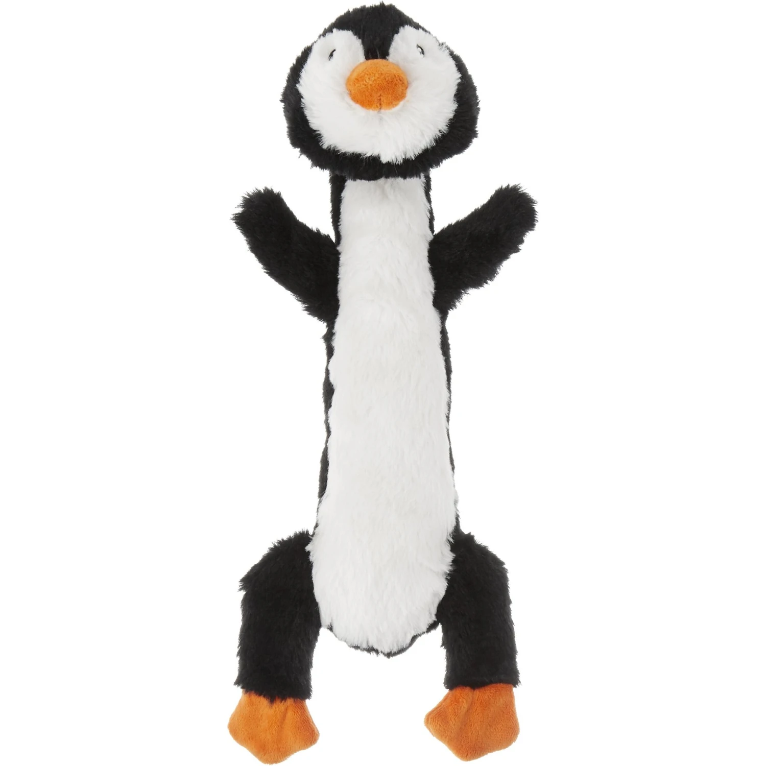 Frisco Penguin Skinny Plush Squeaky Dog Toy