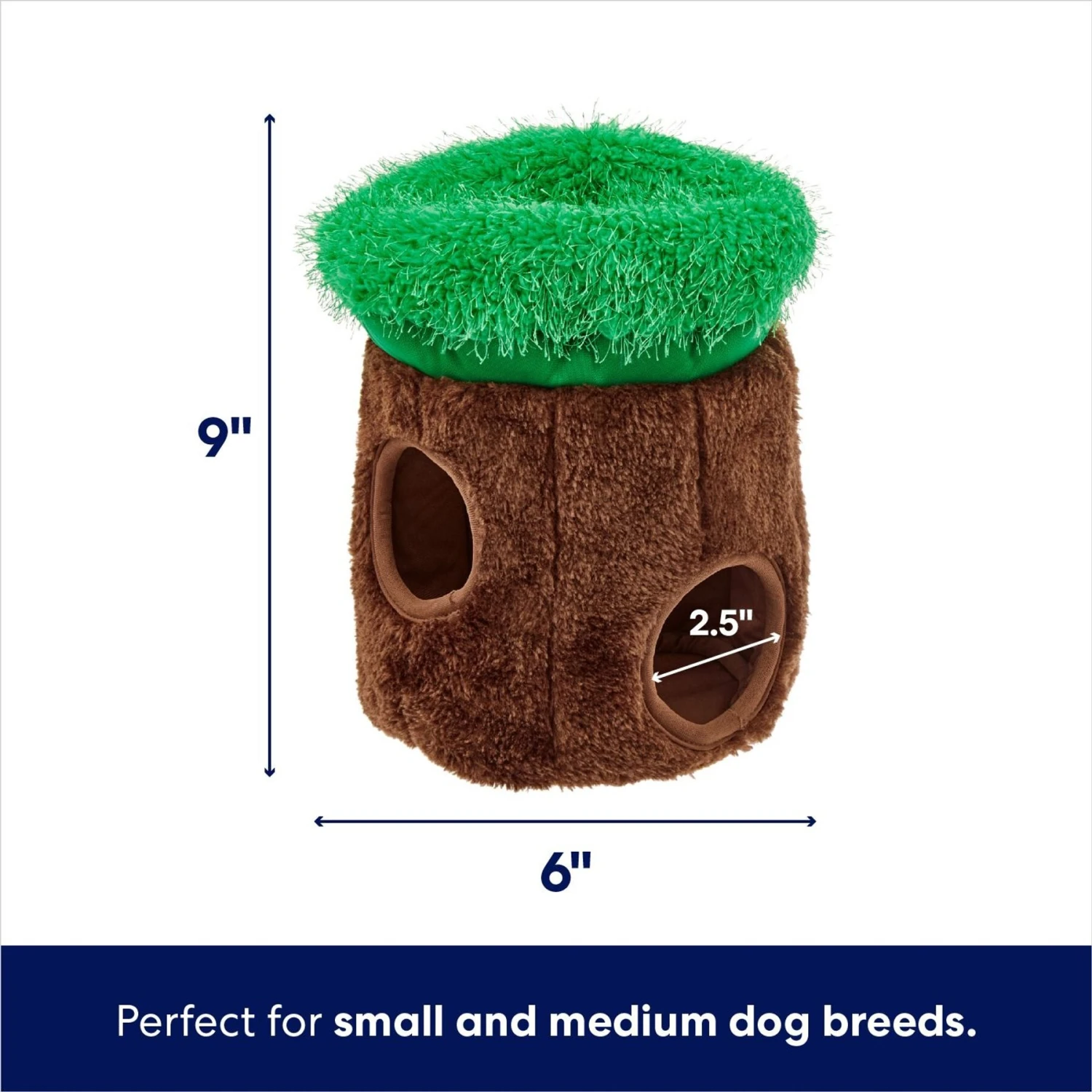 Frisco Monkeys In Tree Hide & Seek Puzzle Plush Squeaky Dog Toy - Image 2