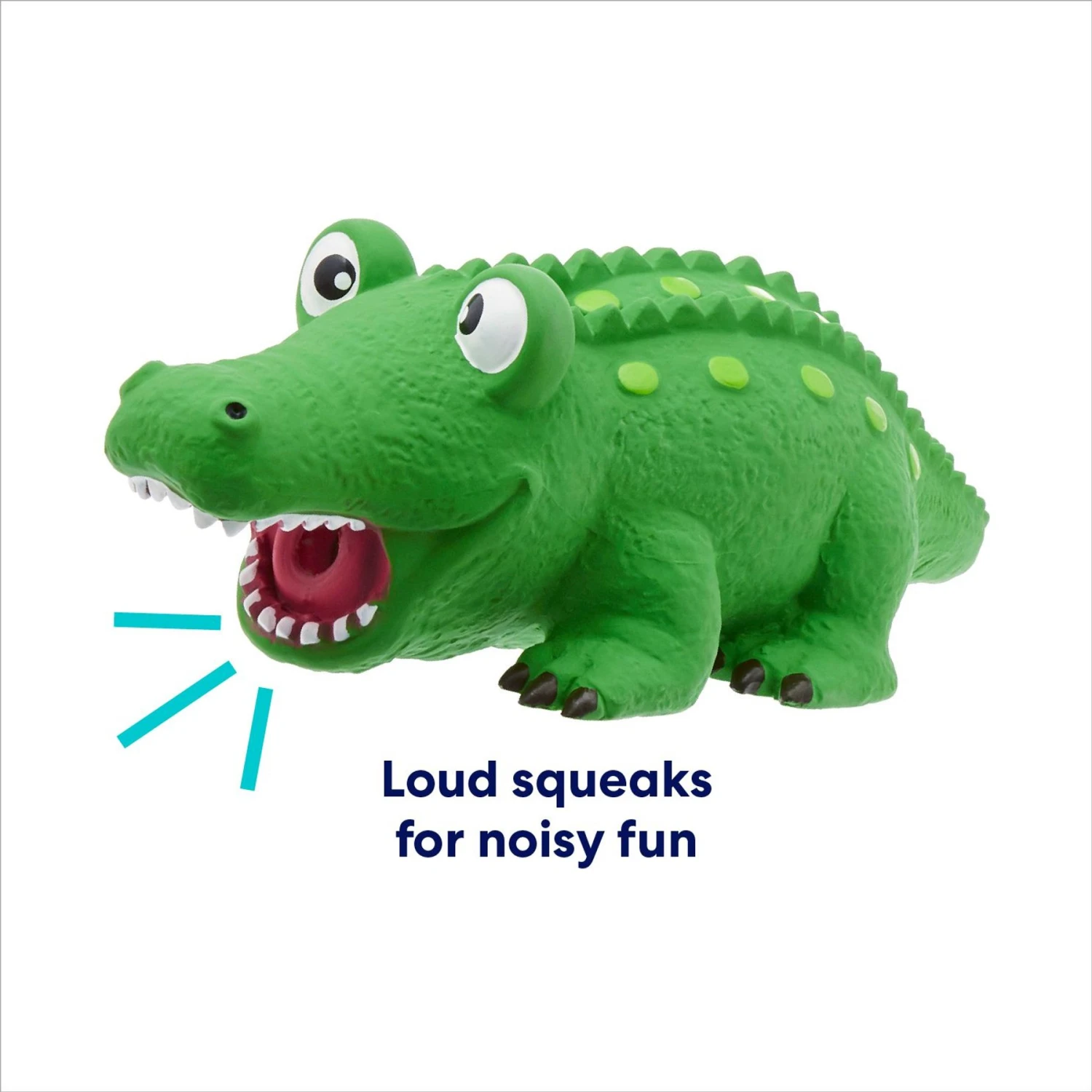 Frisco Alligator Latex Squeaky Dog Toy - Image 3