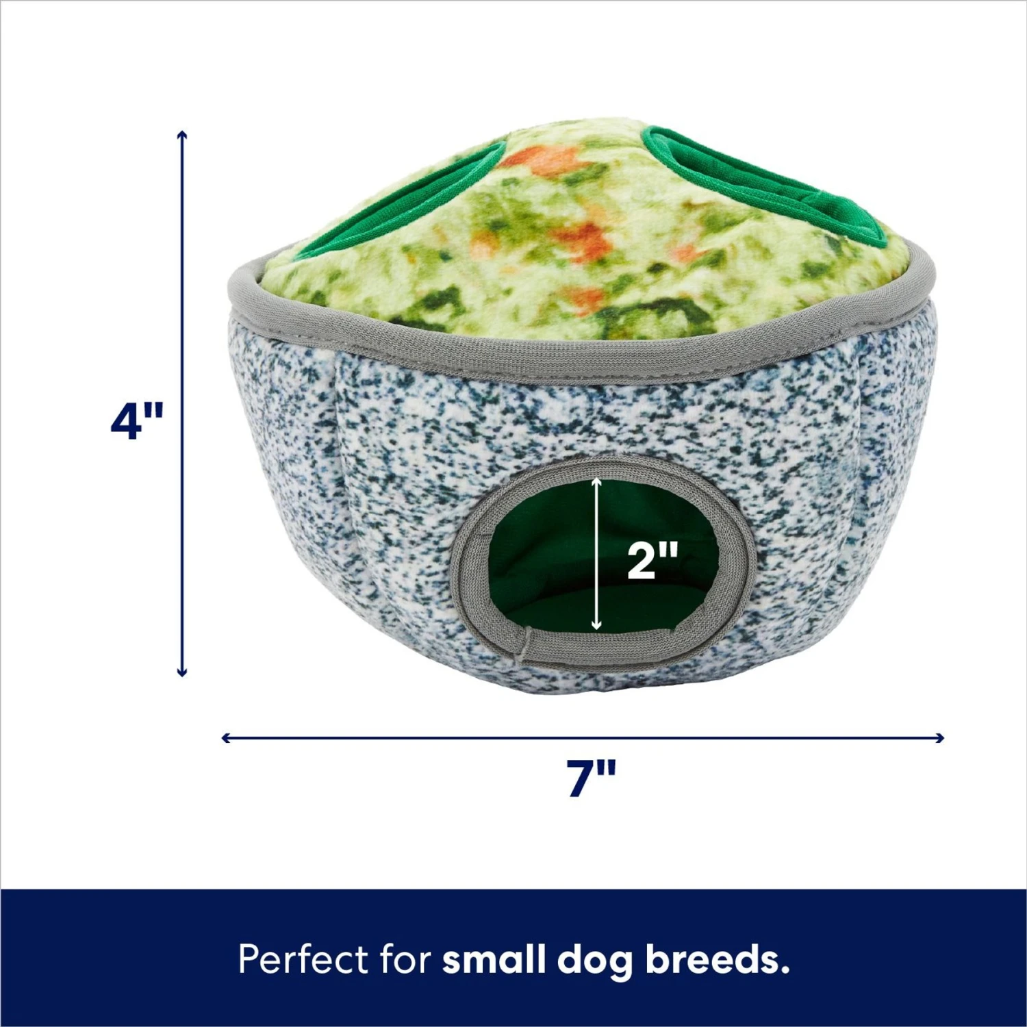 Frisco Guacamole Hide & Seek Puzzle Plush Squeaky Dog Toy - Image 3