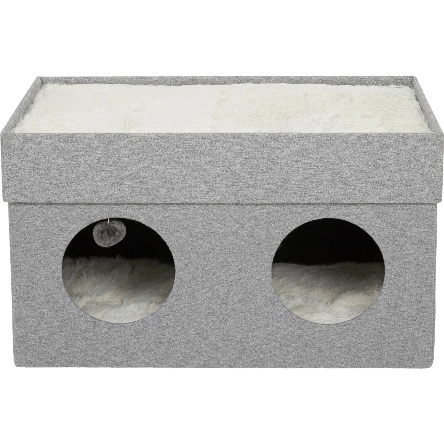 Frisco Double Cube Stackable And Collapsible Cat Condo - Image 4