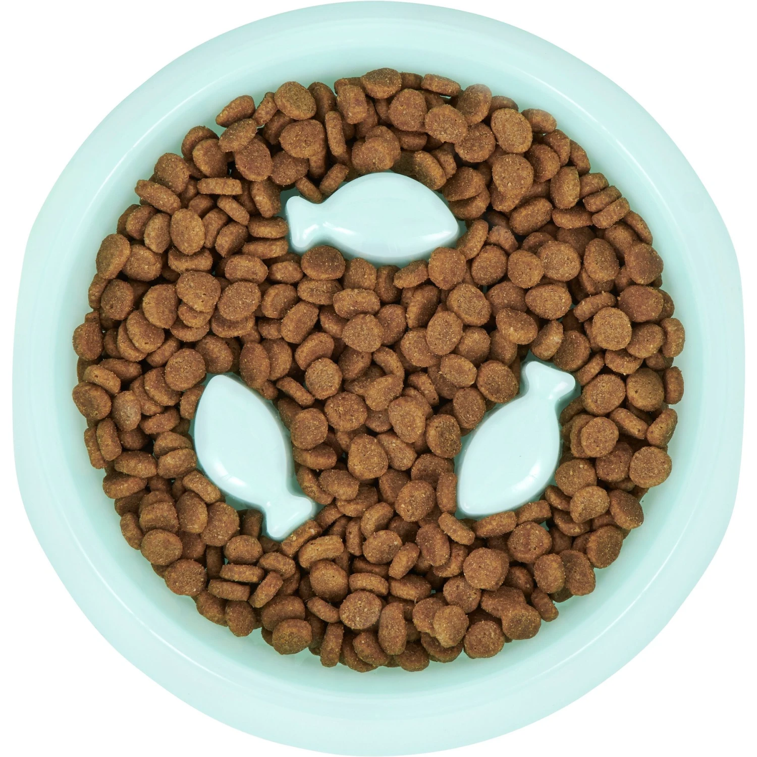 Frisco Fish Shaped Ridges Slow Feed Bowl - Image 5