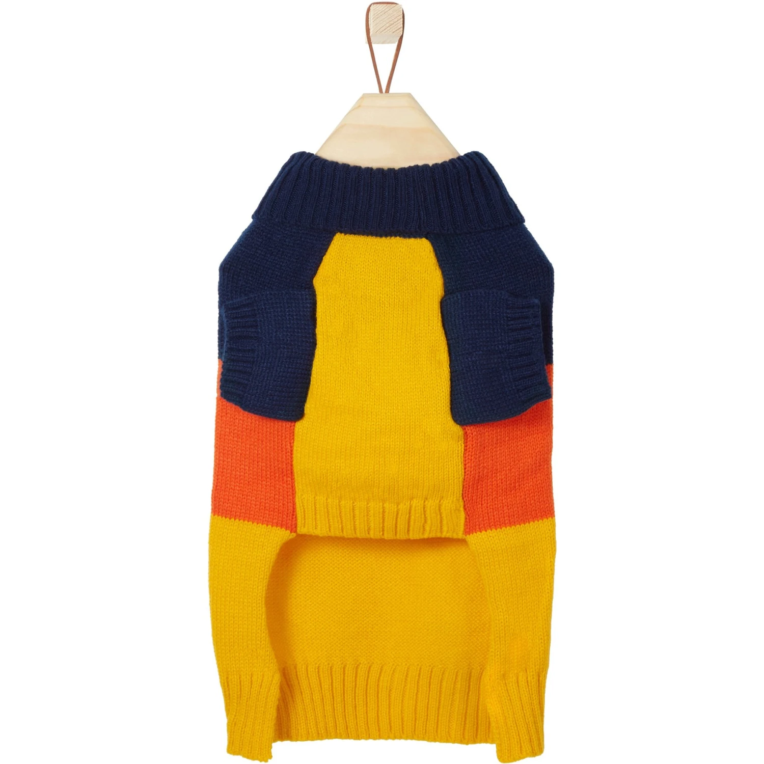 Frisco Colorblock Dog & Cat Turtleneck Sweater With Sleeves - Image 5