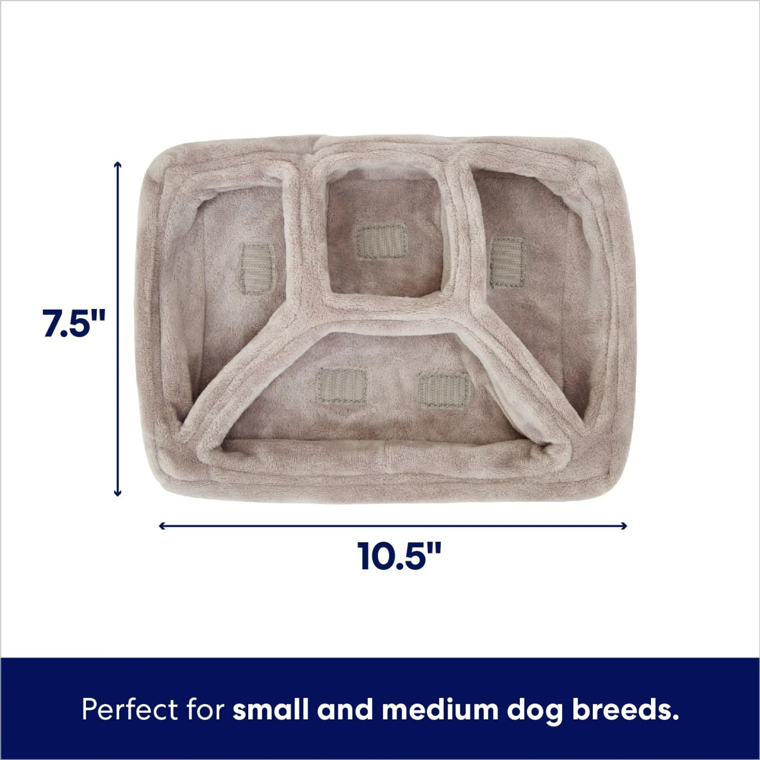 Frisco Microwave Dinner Interactive Plush Squeaky Dog Toy - Image 2