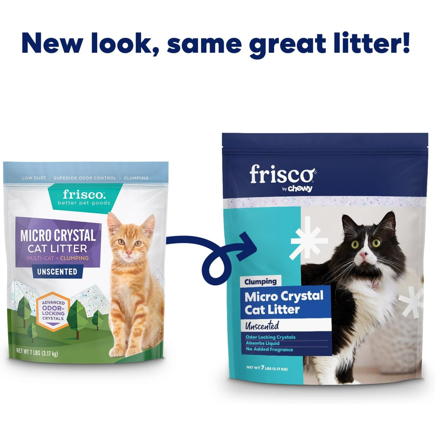 Frisco Micro Crystal Unscented Clumping Crystal Cat Litter - Image 2