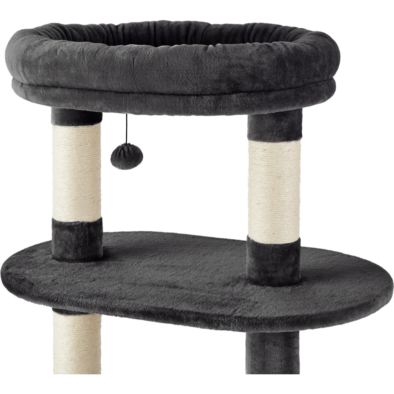 Frisco 48.25-in Heavy Duty Faux Fur Cat Tree & Condo - Image 4