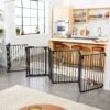 Frisco Steel 8-Panel Configurable Dog Gate & Playpen