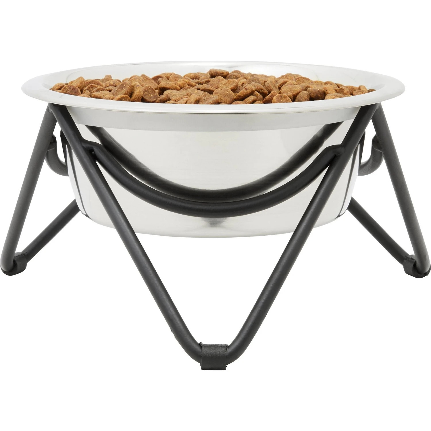 Frisco Triangle Iron Non-Skid Elevated Dog & Cat Bowl - Image 3