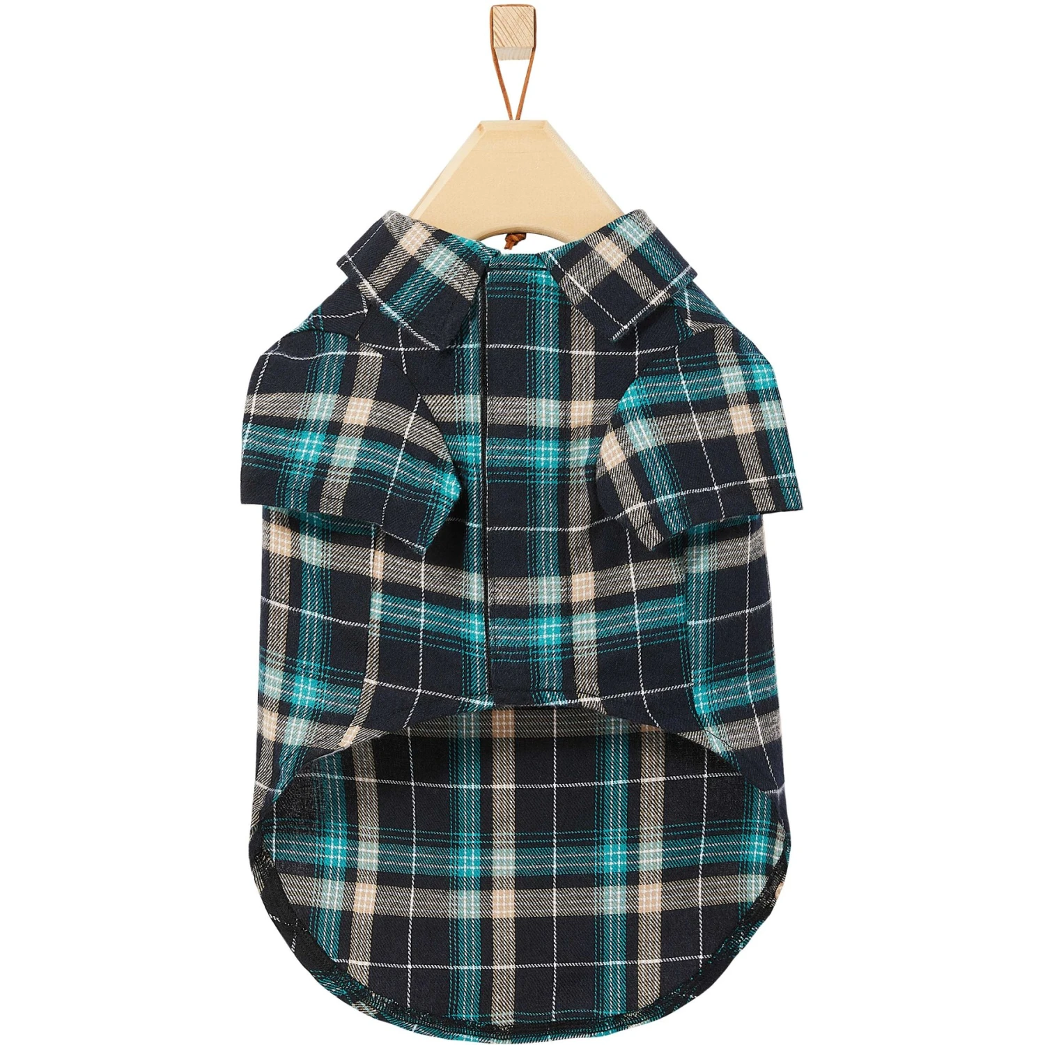 Frisco Multi-Plaid Dog & Cat Flannel Shirt - Image 5