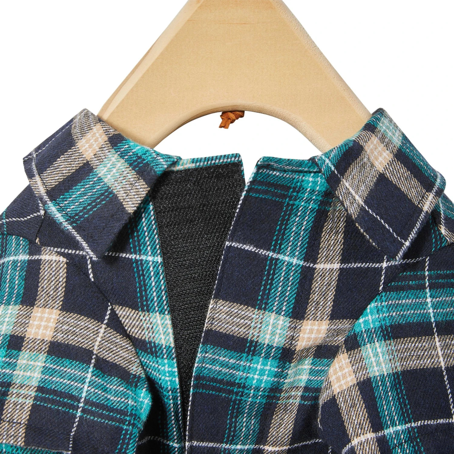 Frisco Multi-Plaid Dog & Cat Flannel Shirt - Image 7