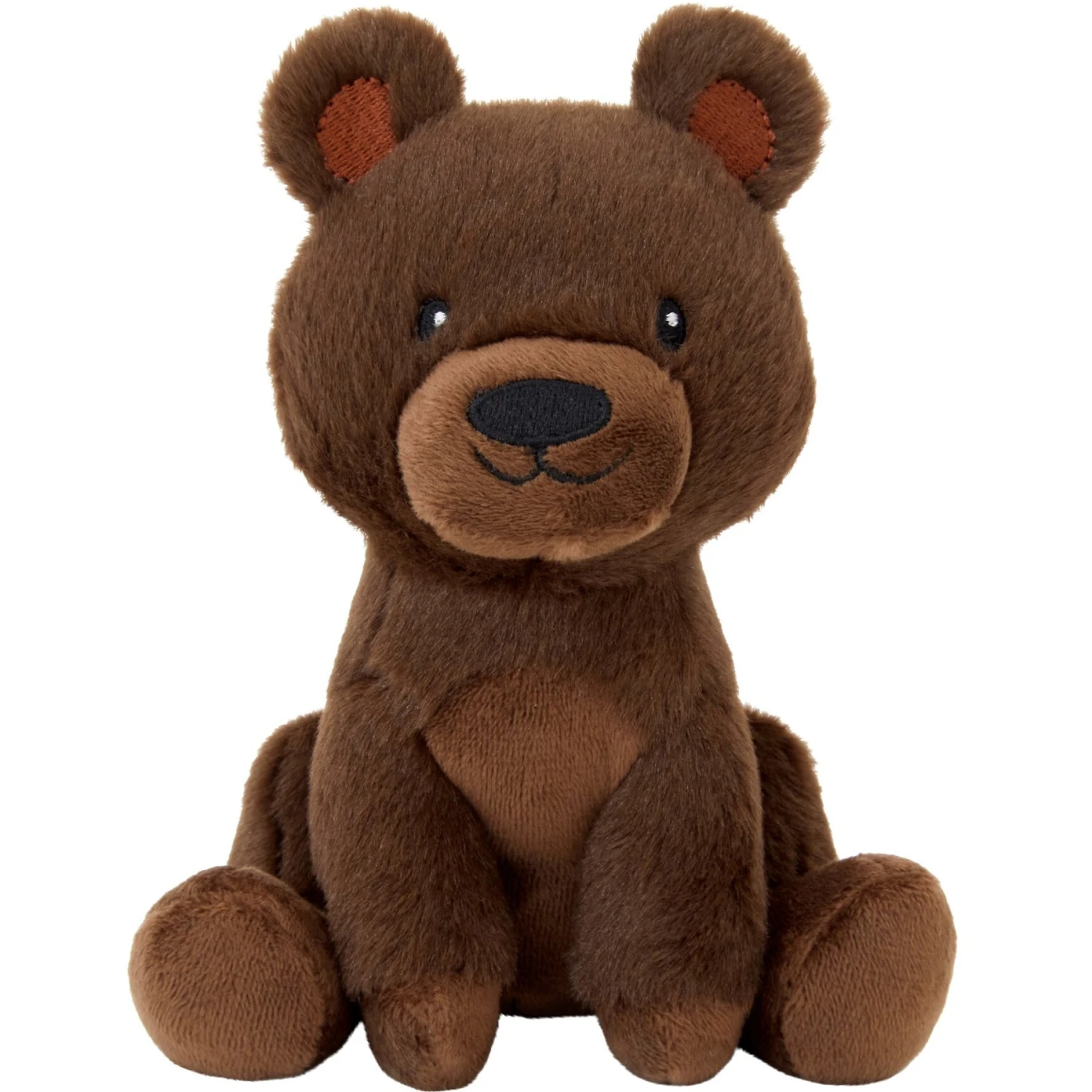 Frisco Camping Bear Plush Squeaky Dog Toy