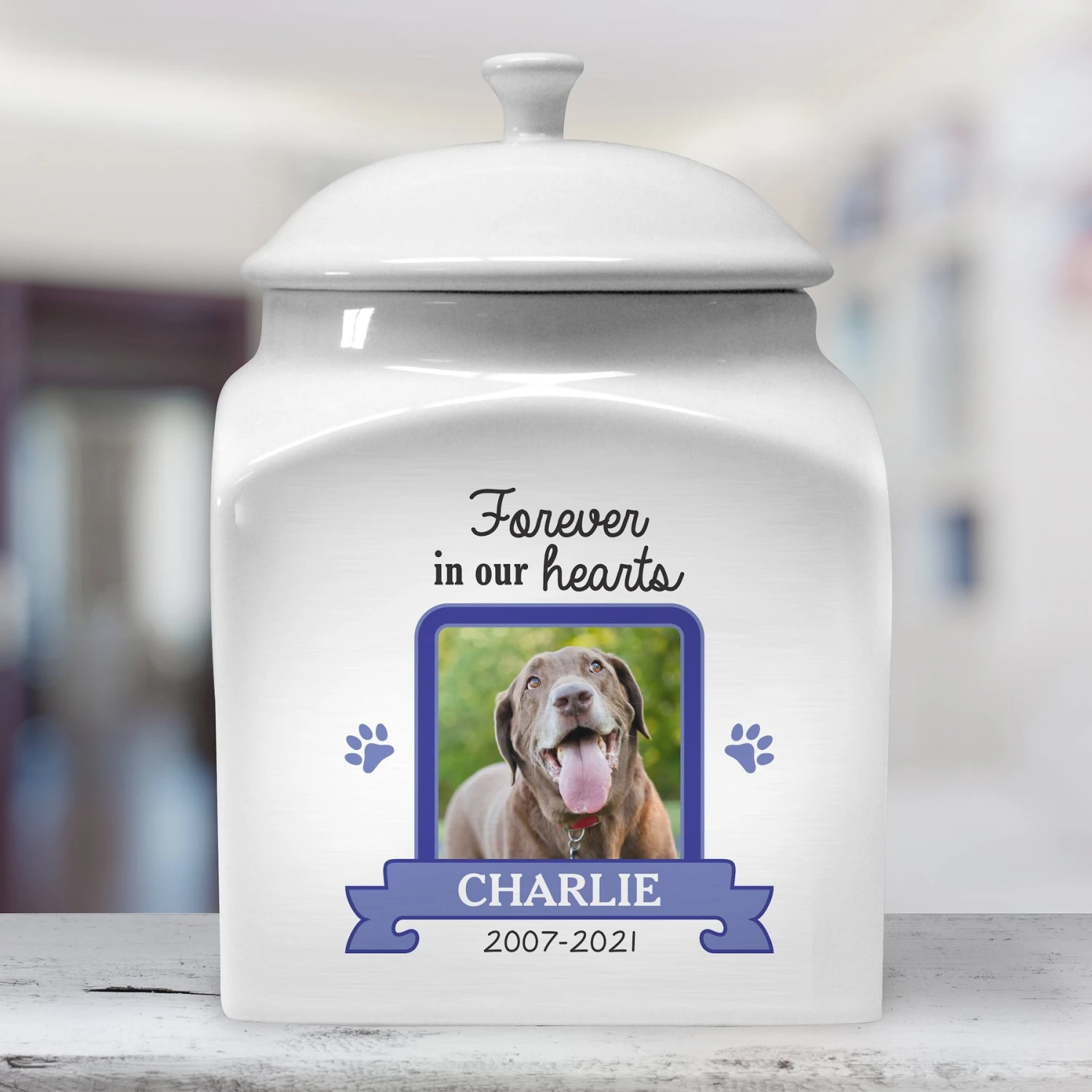 Frisco "Forever In Our Hearts" Personalized Urn - Image 2
