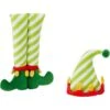 Frisco Holiday Elf Legs & Hat Plush Cat Toy With Catnip, 2 Count