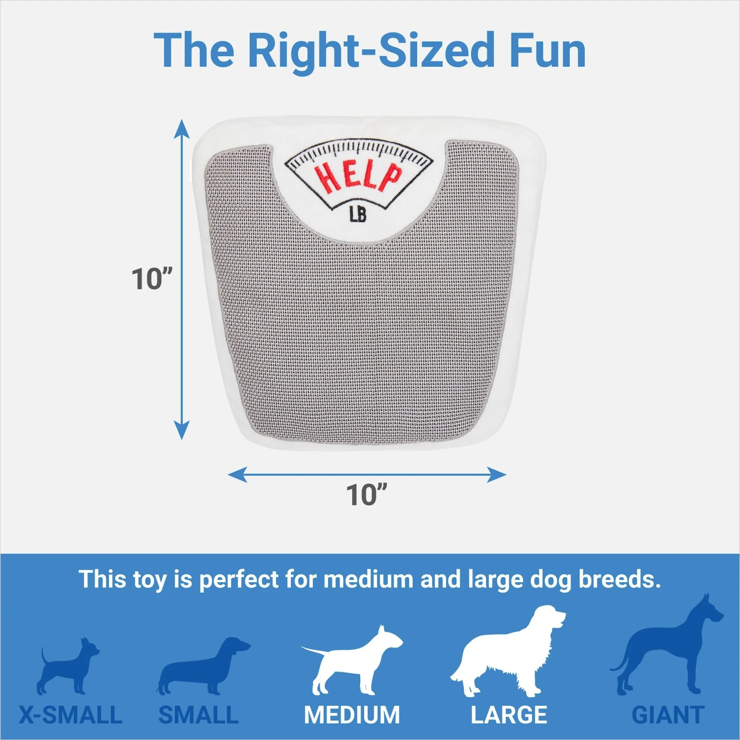 Frisco Scale Plush Squeaky Dog Toy - Image 2