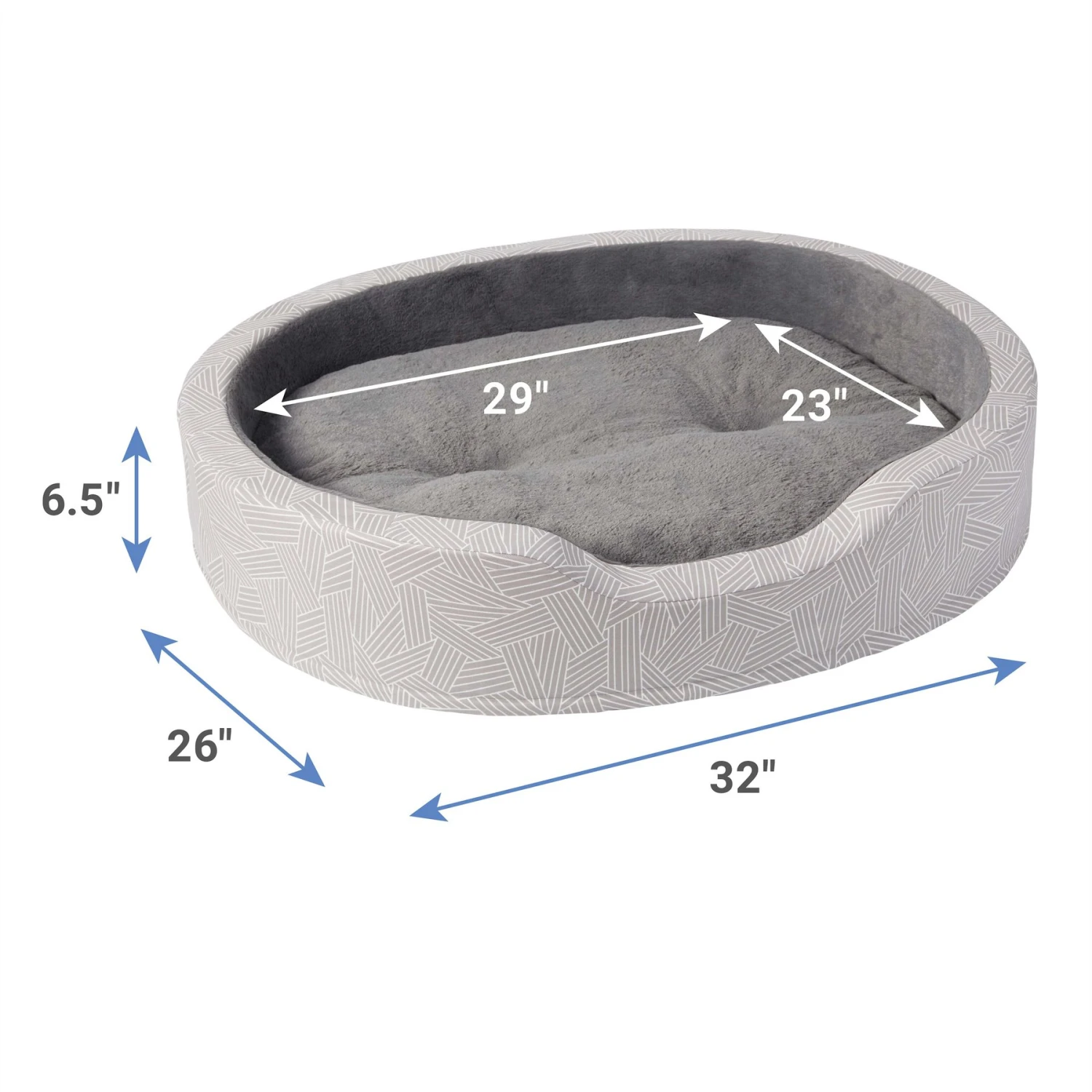 Frisco Ortho Cuddler Dog & Cat Bed - Image 2