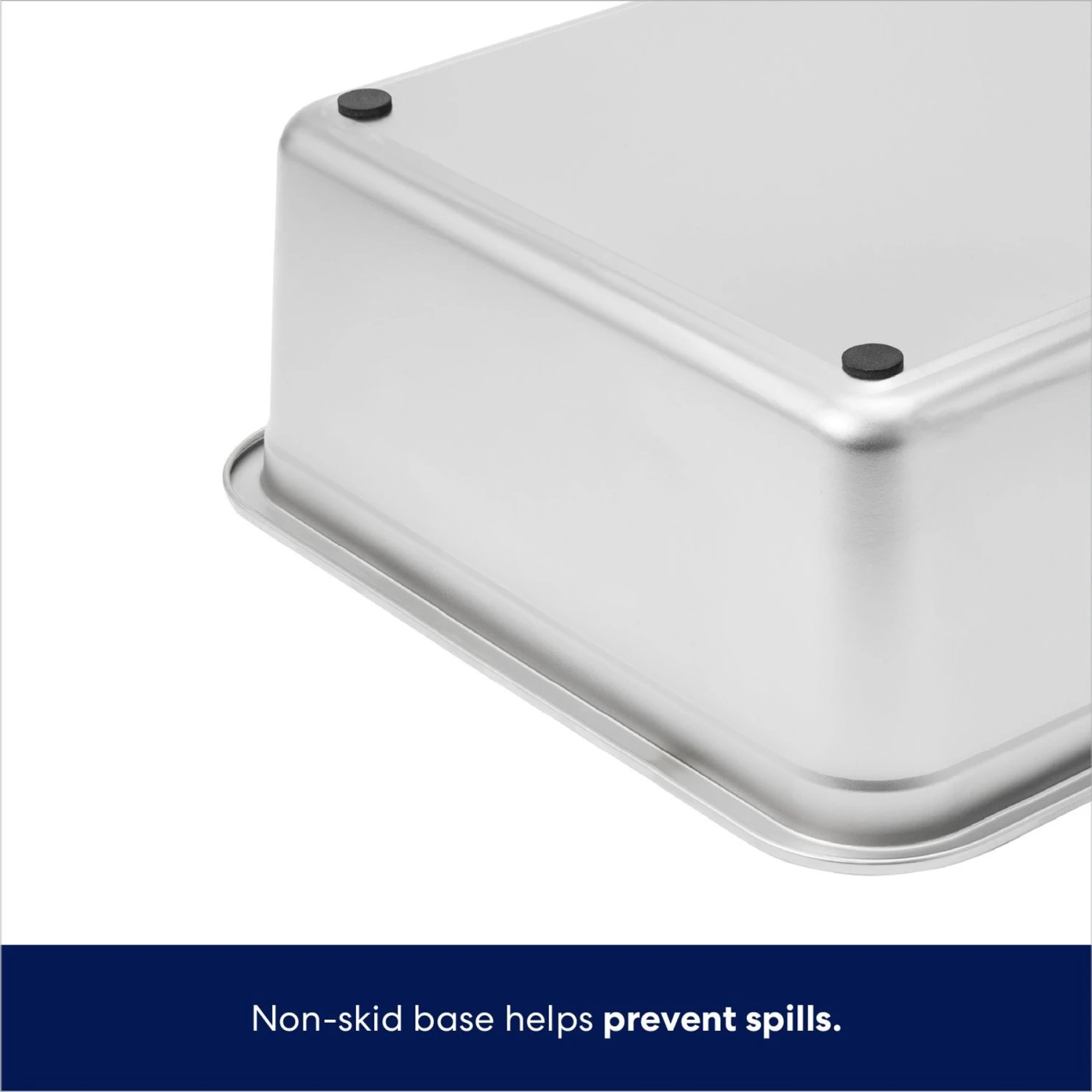 Frisco Stainless Steel Cat Litter Box - Image 4