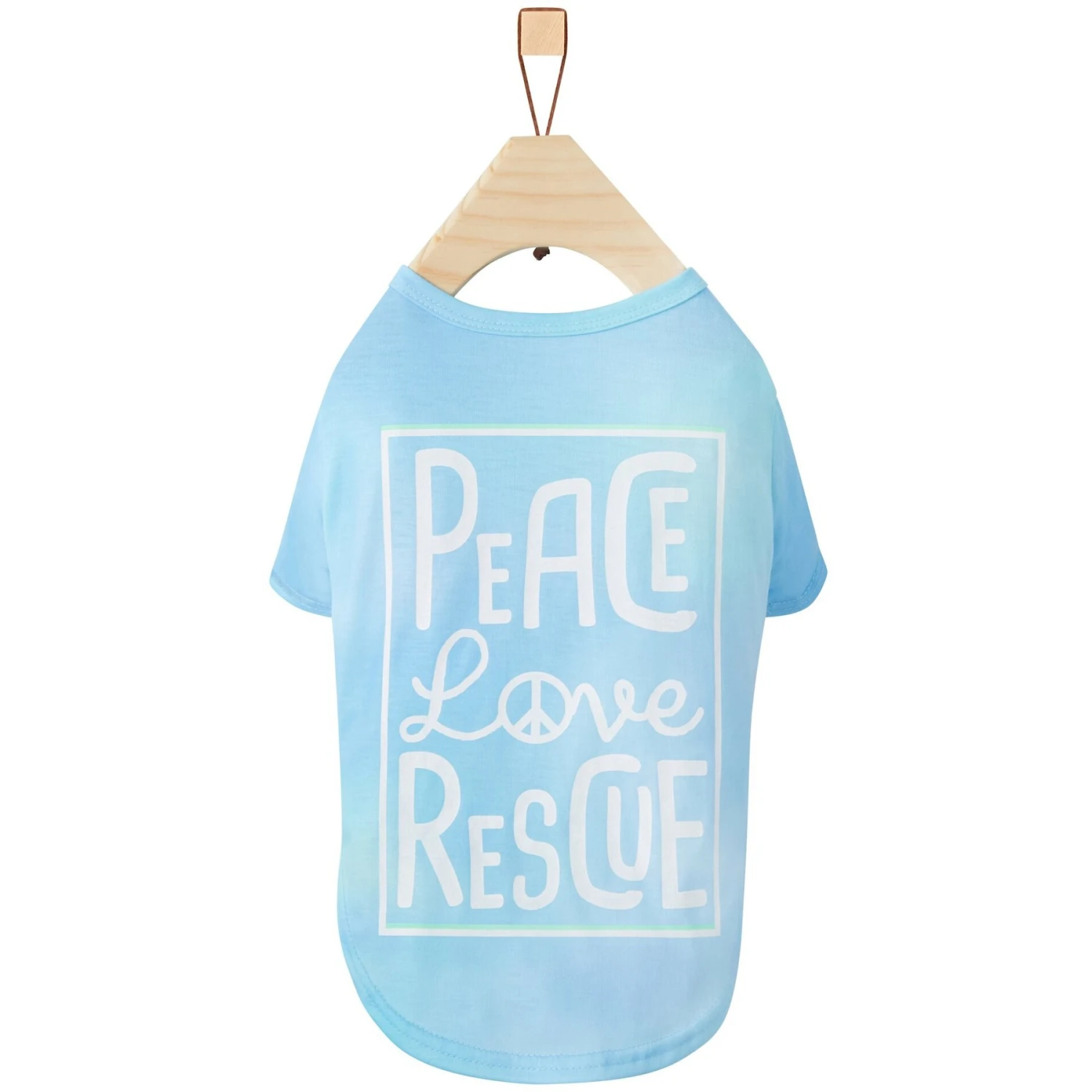 Frisco Peace Love Rescue Dog & Cat T-Shirt - Image 4