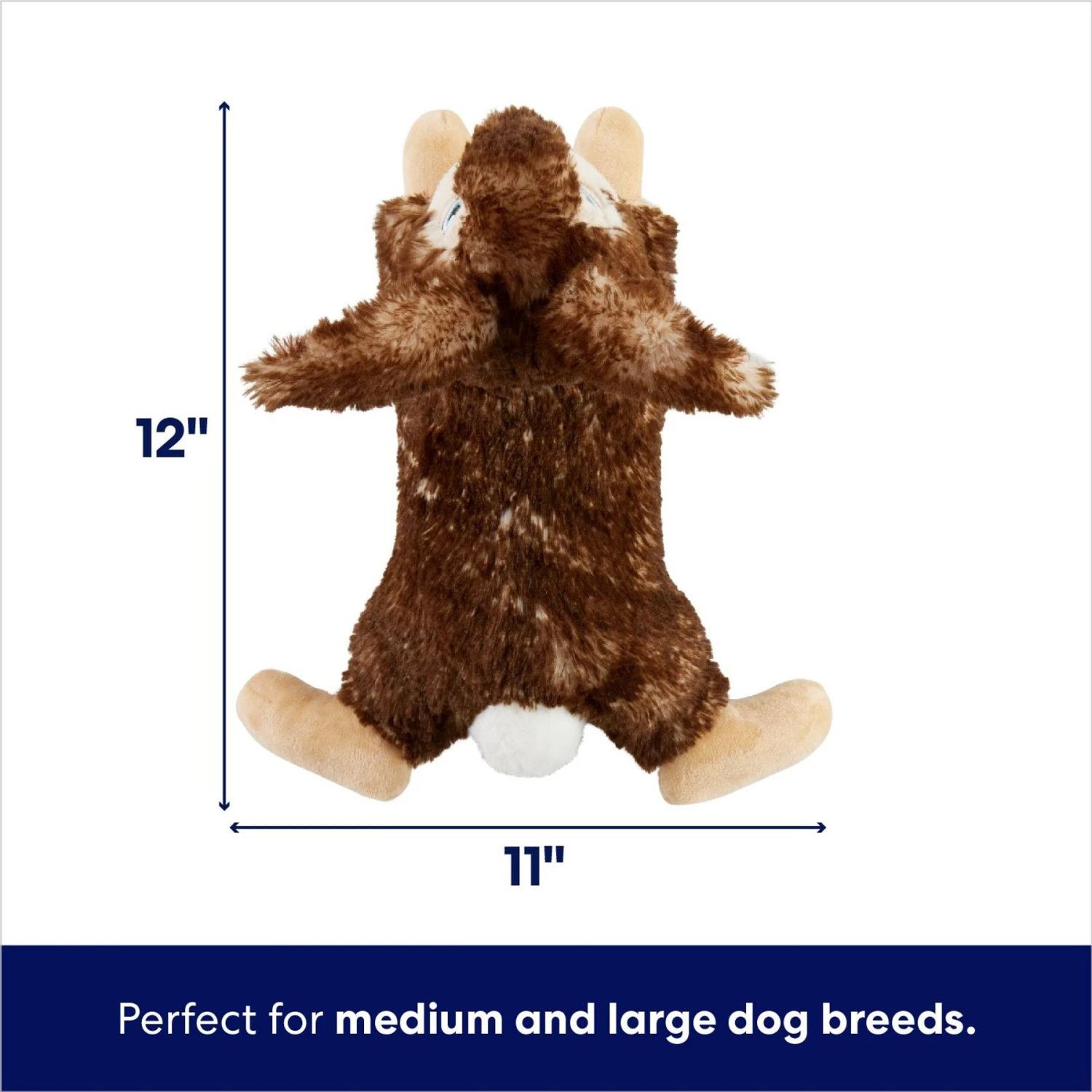 Frisco Realistic Rabbit Plush Squeaky Dog Toy - Image 2