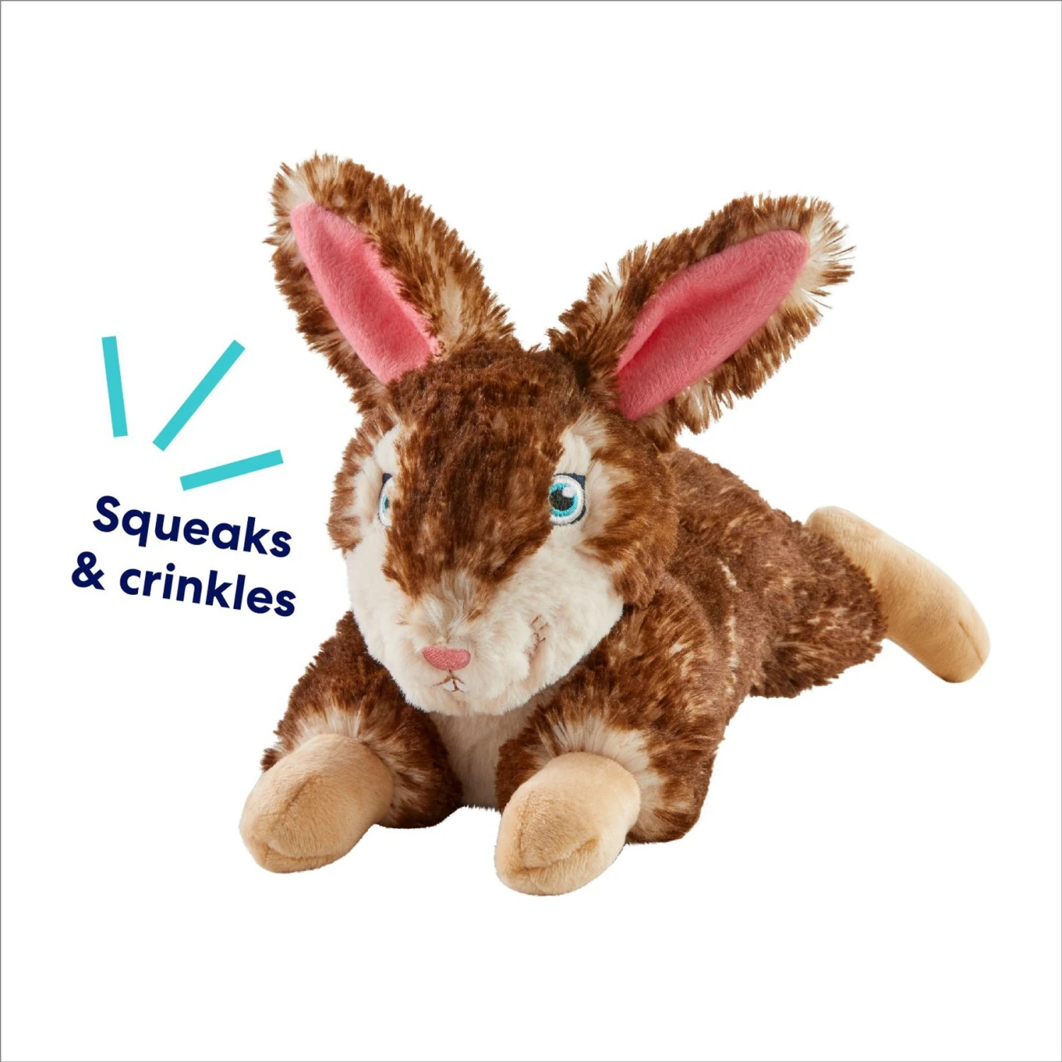 Frisco Realistic Rabbit Plush Squeaky Dog Toy - Image 3