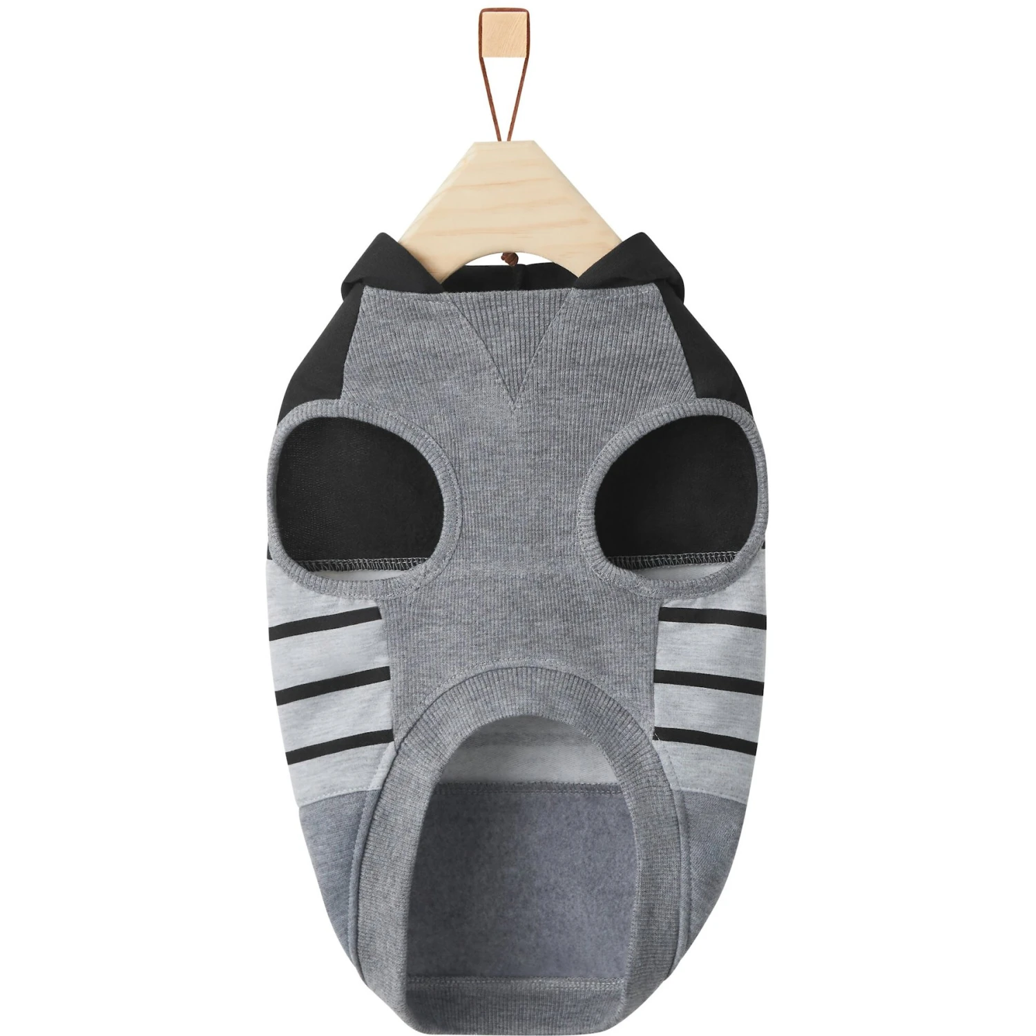 Frisco Gray Striped Dog & Cat Hoodie - Image 5