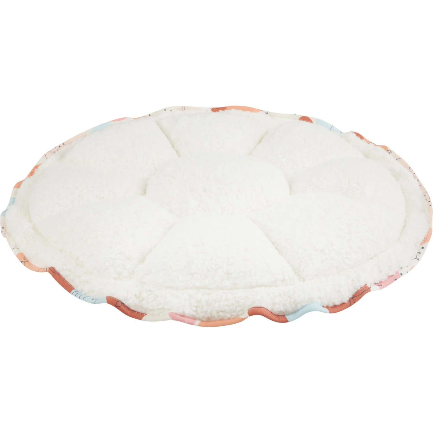 Frisco Calico Cat Design Adjustable Cat Bolster Bed - Image 3