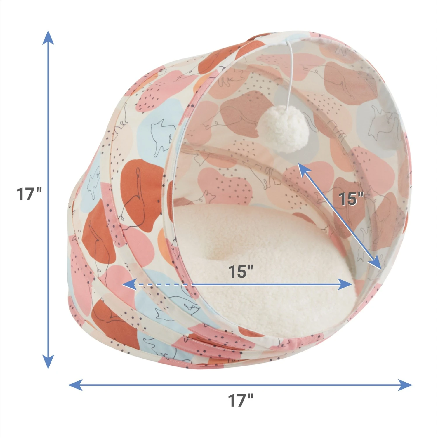 Frisco Foldable Canopy Cat Bed - Image 2