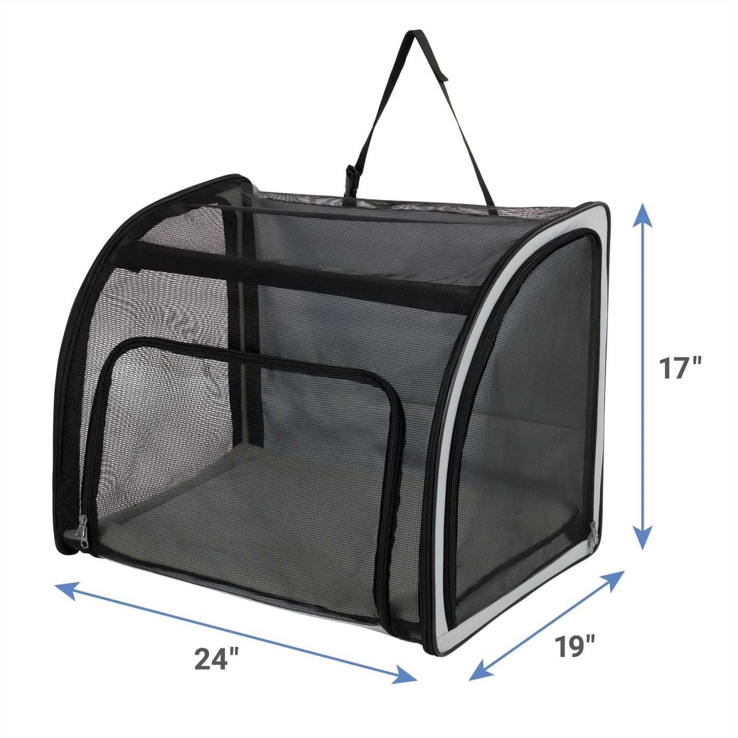Frisco Travel Safety Dog & Cat Carrier - Image 2