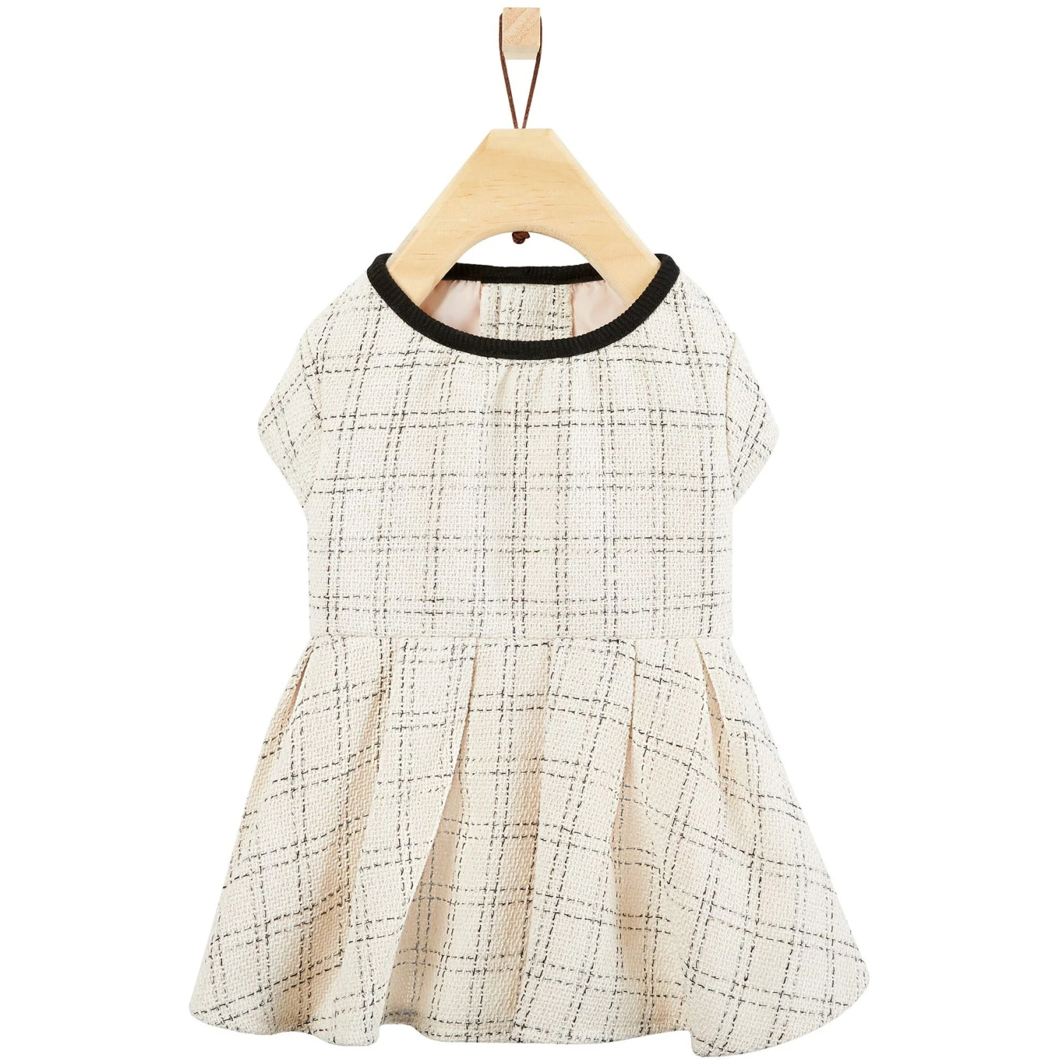 Frisco Tweed Weave Ruffle Skirt Dog & Cat Dress - Image 4