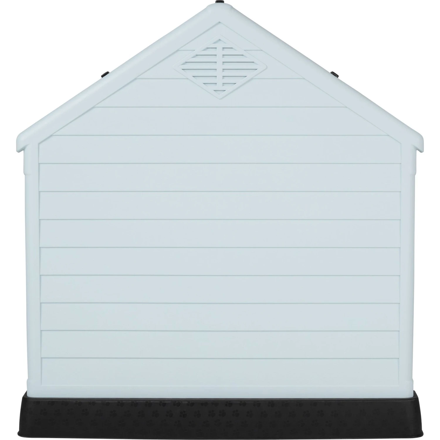 Frisco Plastic Outdoor Dog House With Elevated Platform - Image 3