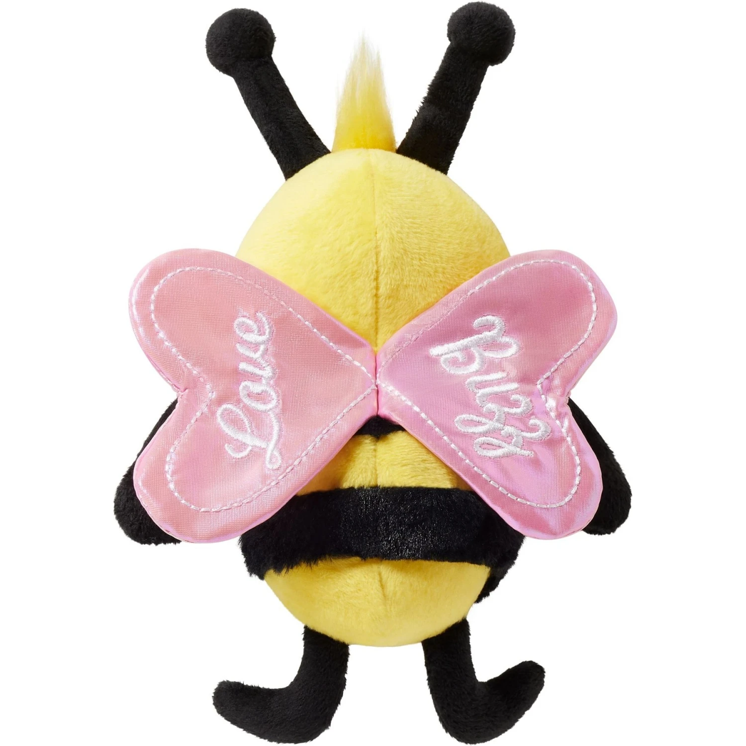 Frisco Valentine Love Buzz Bee Plush Squeaky Dog Toy - Image 3