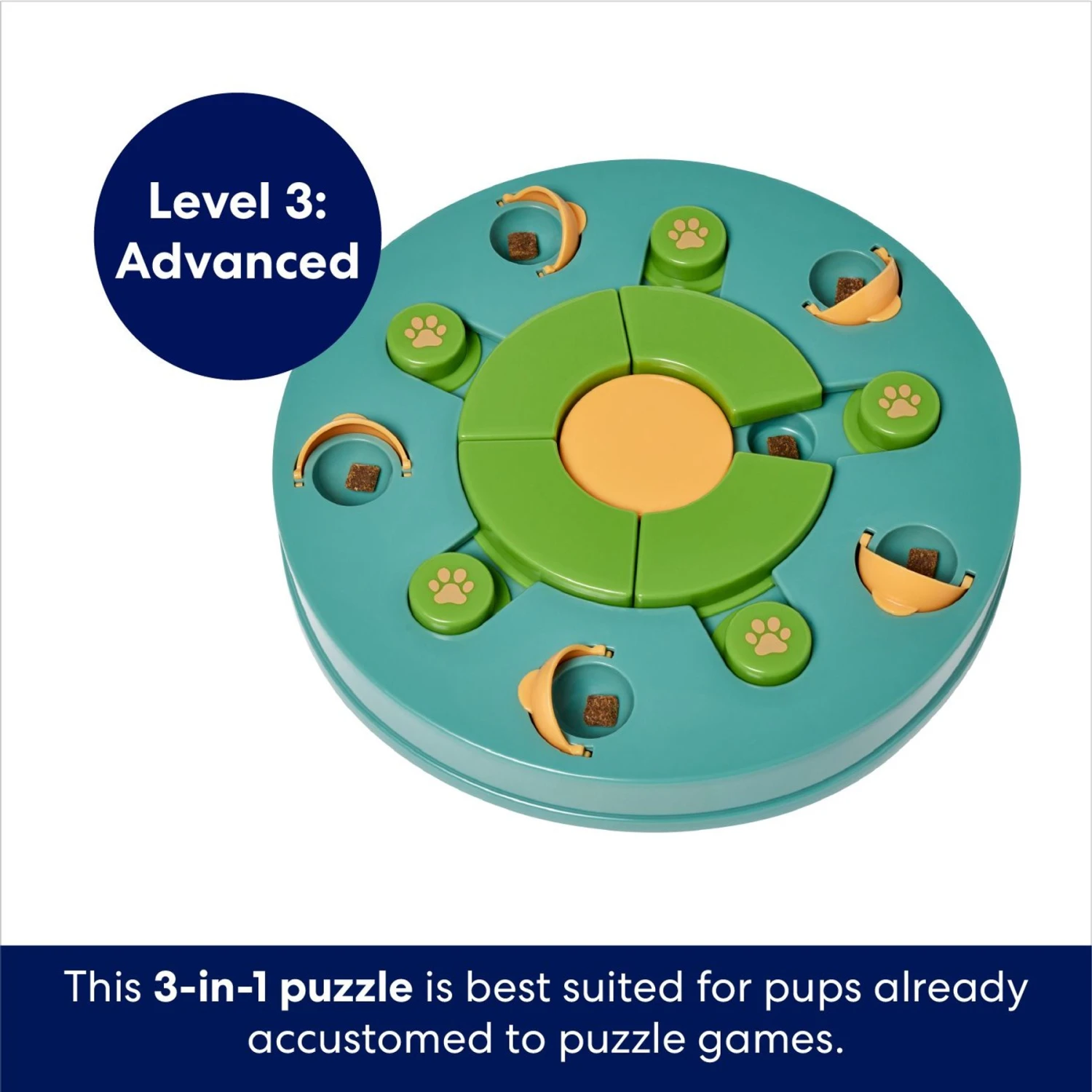 Frisco 3-in-1 Interactive Puzzle Dog Toy, Advanced - Image 5
