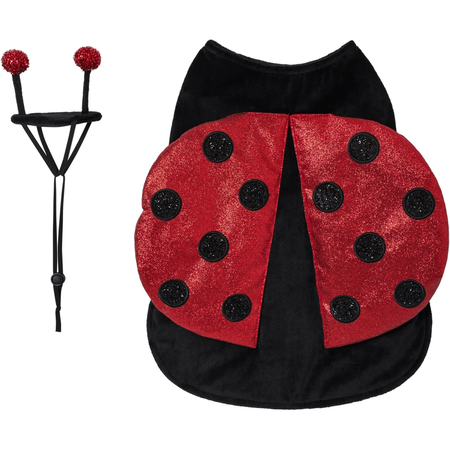 Frisco Glittered Ladybug Dog & Cat Costume - Image 5