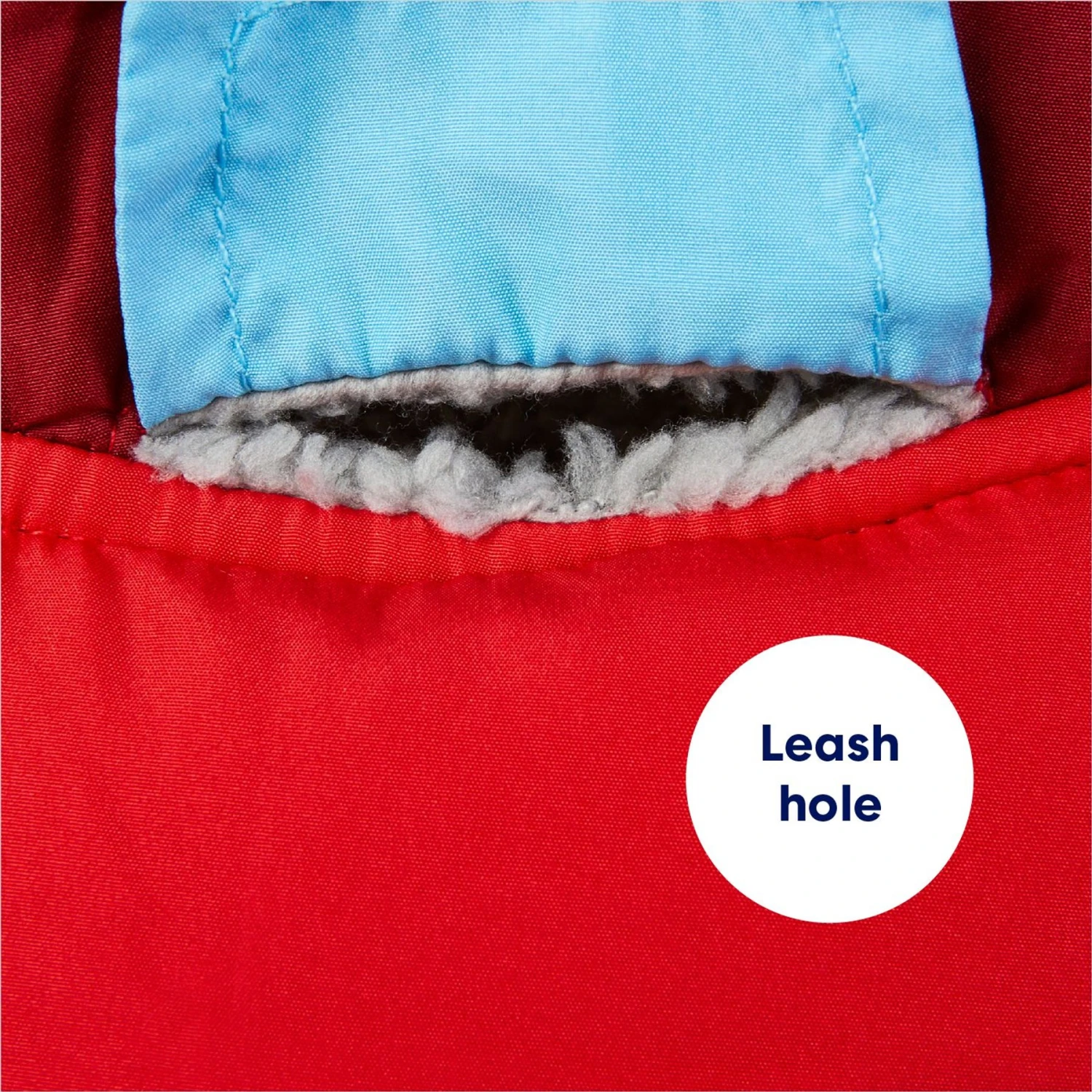 Frisco Medium Weight Retro Colorblock Mixed Media Dog & Cat Coat - Image 7