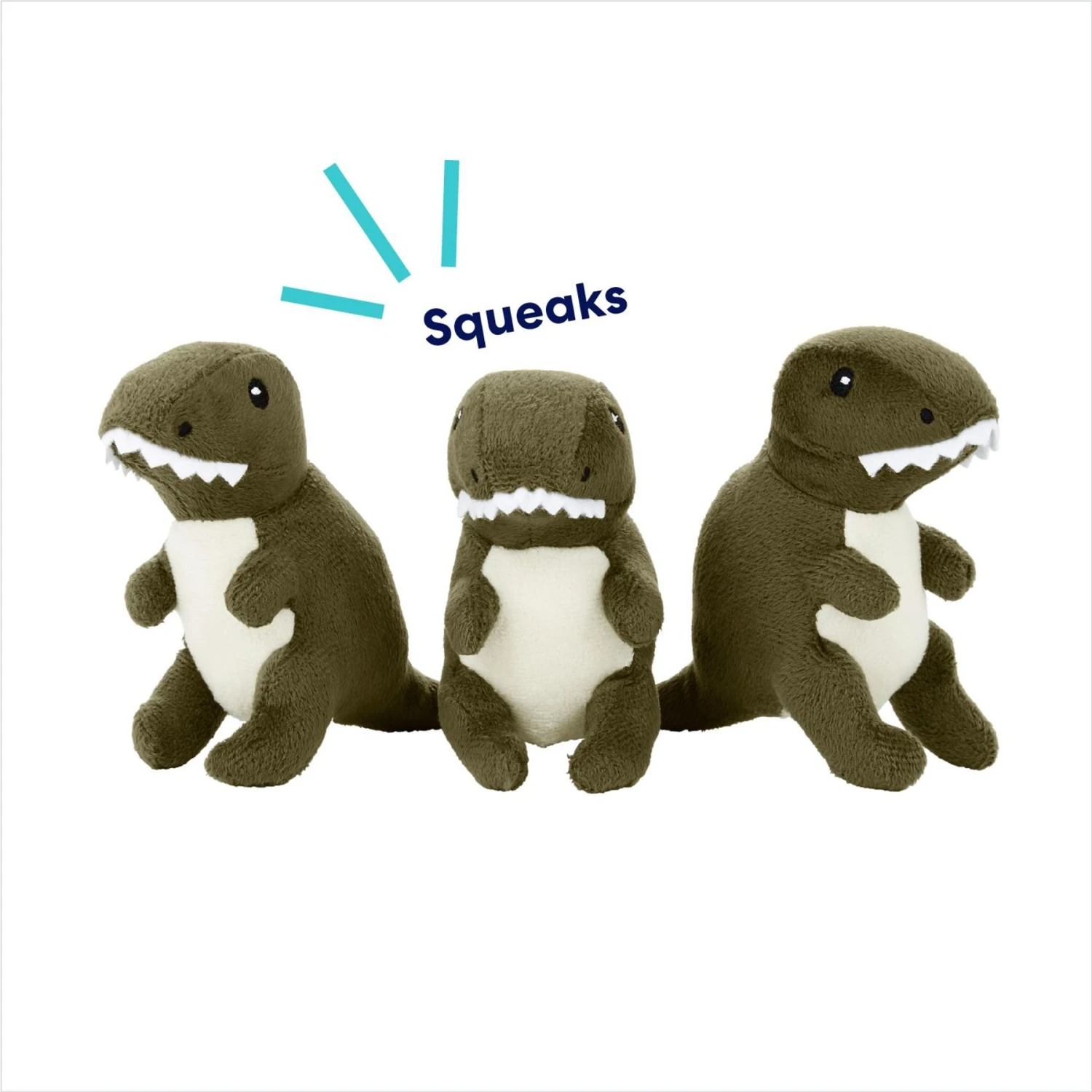 Frisco Volcano Hide & Seek Puzzle Plush Squeaky Dog Toy Refills, 3 Count & Frisco Volcano Hide & Seek Puzzle Plush Squeaky Dog Toy - Image 4