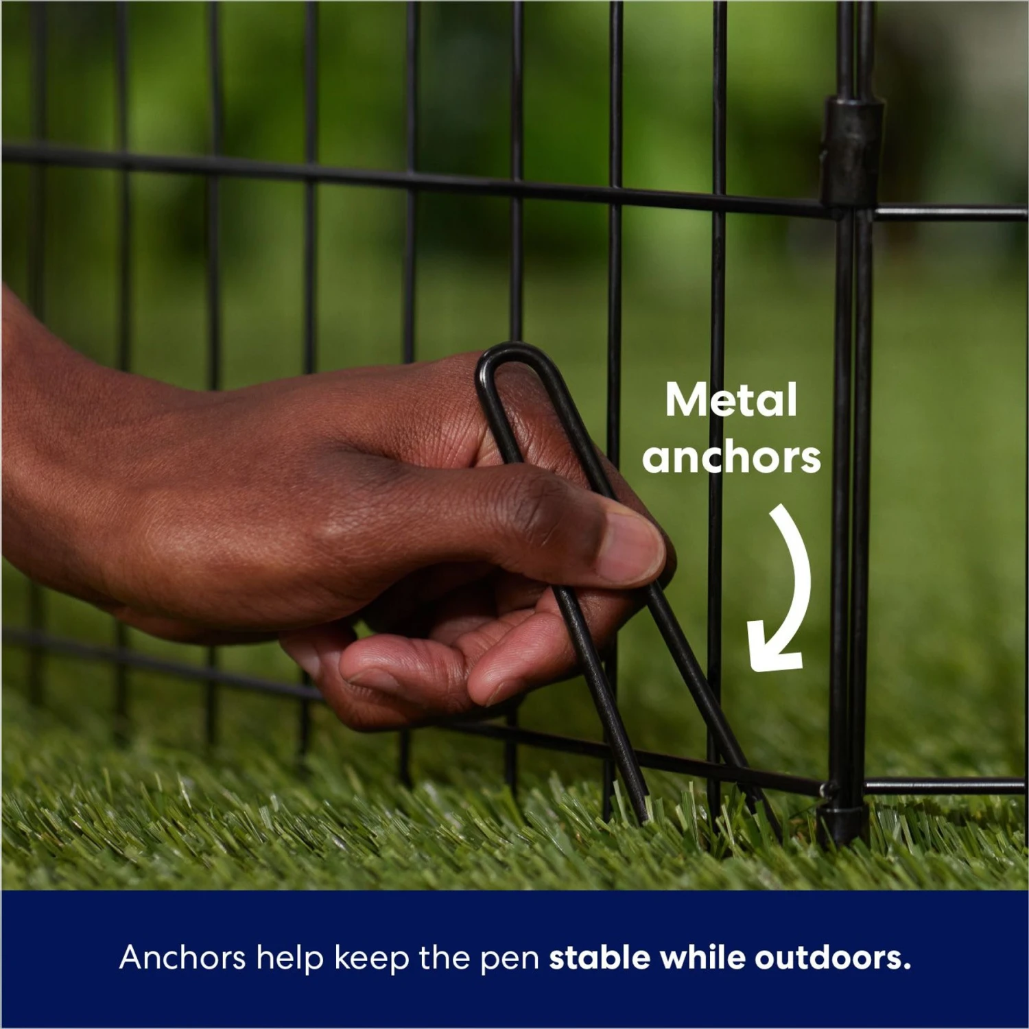 Frisco Wire Dog & Small Pet Exercise Pen With Step-Through Door - Image 4